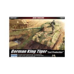 Academy® Maquette Militaire Char King Tiger (last Production) 1:35