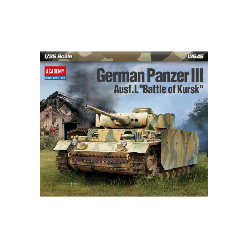 Academy® Maquette Militaire Char Panzer III Ausf.L "Bataille De Kursk" 1:35 4 Academy® Maquette Militaire Char Panzer III Ausf.L "Bataille De Kursk" 1:35 – Image 2