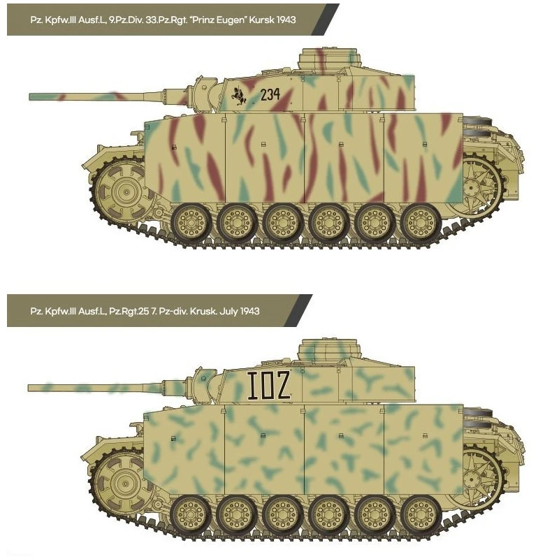 Academy® Maquette Militaire Char Panzer III Ausf.L "Bataille De Kursk" 1:35 8 Academy® Maquette Militaire Char Panzer III Ausf.L "Bataille De Kursk" 1:35 – Image 6