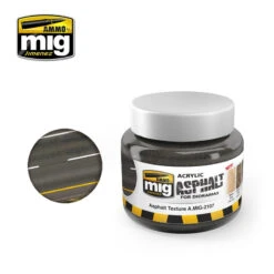 Acrylique Mud Asphalt Texture Ground Ammo