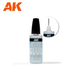 AK Interactive® Colle Pour Pièce Transparente (Crystal Magic Glue) 30 Ml