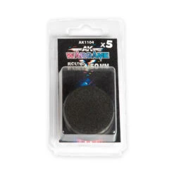 AK Interactive® Socle Rond 50 Mm (5 Pcs)