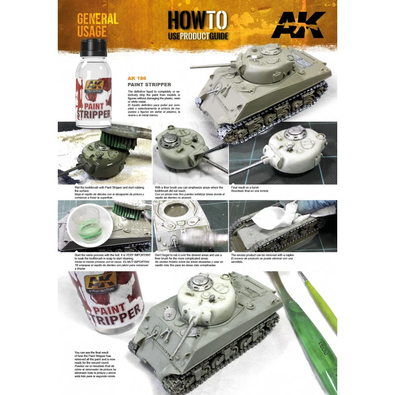 AK® Paint Stripper 250ml 4 AK® Paint Stripper 250ml – Image 2