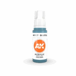 AK® Peinture Acrylique (3G) Bleu Ducat (ducat Blue)17 Ml
