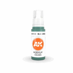 AK® Peinture Acrylique (3G) Bleu Vert (blue Green) 17 Ml