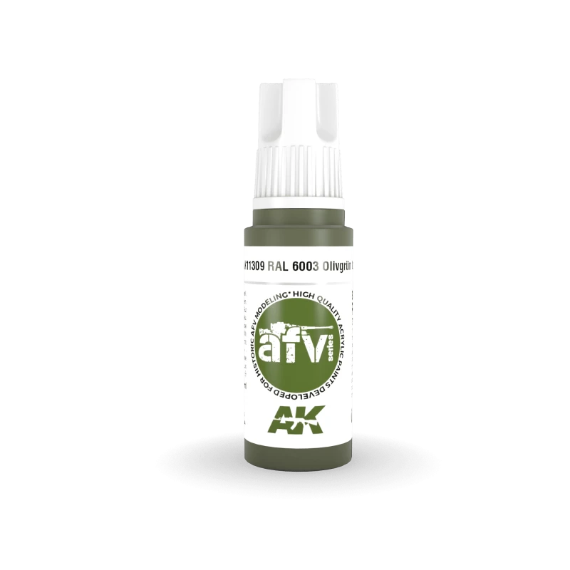 AK® Peinture Acrylique (3G) Olivgrün Opt.1 RAL6003 AFV Series 17 Ml 3 AK® Peinture Acrylique (3G) Olivgrün Opt.1 RAL6003 AFV Series 17 Ml
