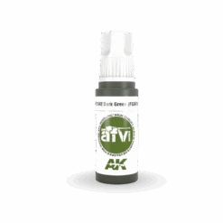 AK® Peinture Acrylique (3G) Vert Foncé (FS34102) AFV Series 17 Ml