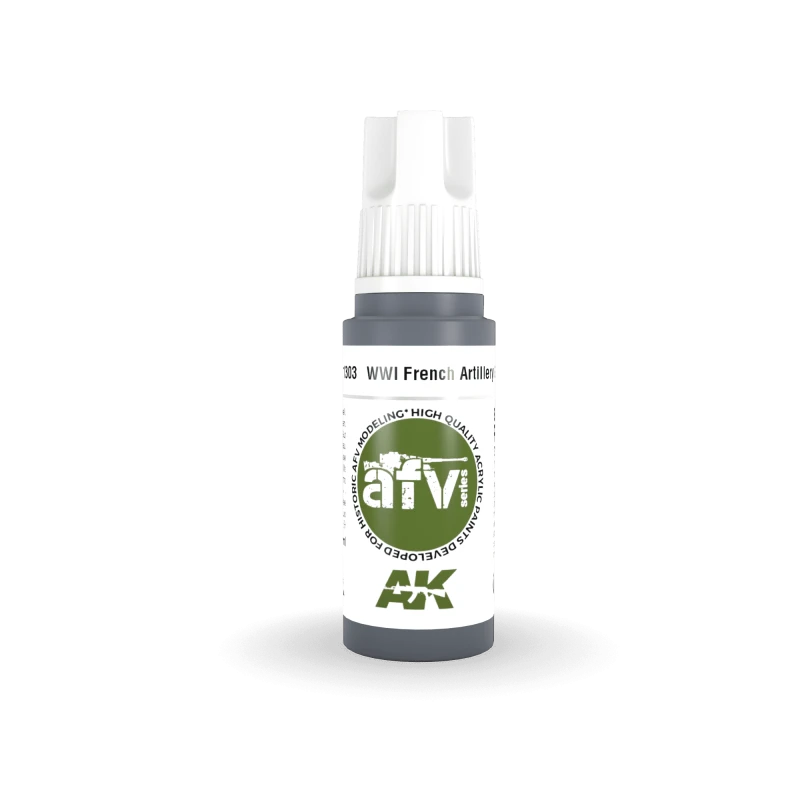 AK® Peinture Acrylique (3G) WWI French Artillery Grey AFV Series 17 Ml 3 AK® Peinture Acrylique (3G) WWI French Artillery Grey AFV Series 17 Ml