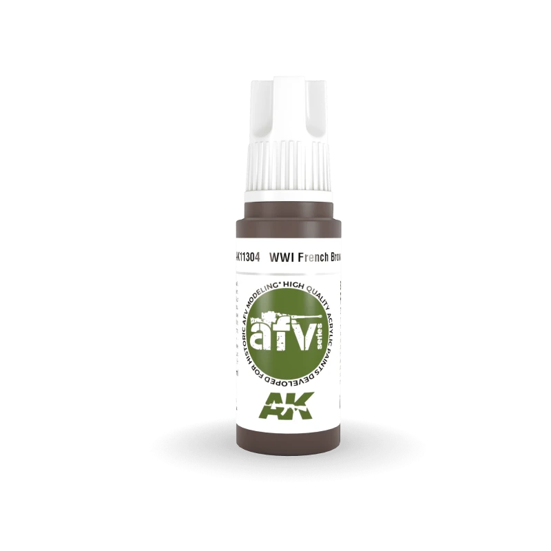 AK® Peinture Acrylique (3G) WWI French Brown AFV Series 17 Ml 3 AK® Peinture Acrylique (3G) WWI French Brown AFV Series 17 Ml