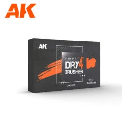 AK® Set Pinceaux Dry 4 Brushes