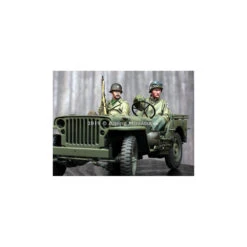 Alpine Miniatures® 35262 Figurine équipage De Jeep US WW2 1:35 -Modèle Militaire Jouet alpine miniatures 35262 figurine equipage de jeep us ww2 2