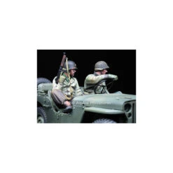 Alpine Miniatures® 35262 Figurine équipage De Jeep US WW2 1:35 -Modèle Militaire Jouet alpine miniatures 35262 figurine equipage de jeep us ww2 3