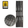 Ammo® Limes (x6) Tapered Sanding Stick A.MIG-8567 -Modèle Militaire Jouet ammo limes x6 tapered sanding stick amig 8567