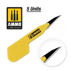 Ammo® Mini Cutters Jetables à Lames Droites (11P) 5pcs