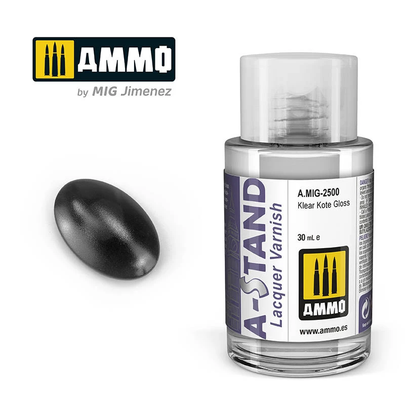 Ammo® Peinture A-Stand Vernis Brillant Lacquer 3 Ammo® Peinture A-Stand Vernis Brillant Lacquer