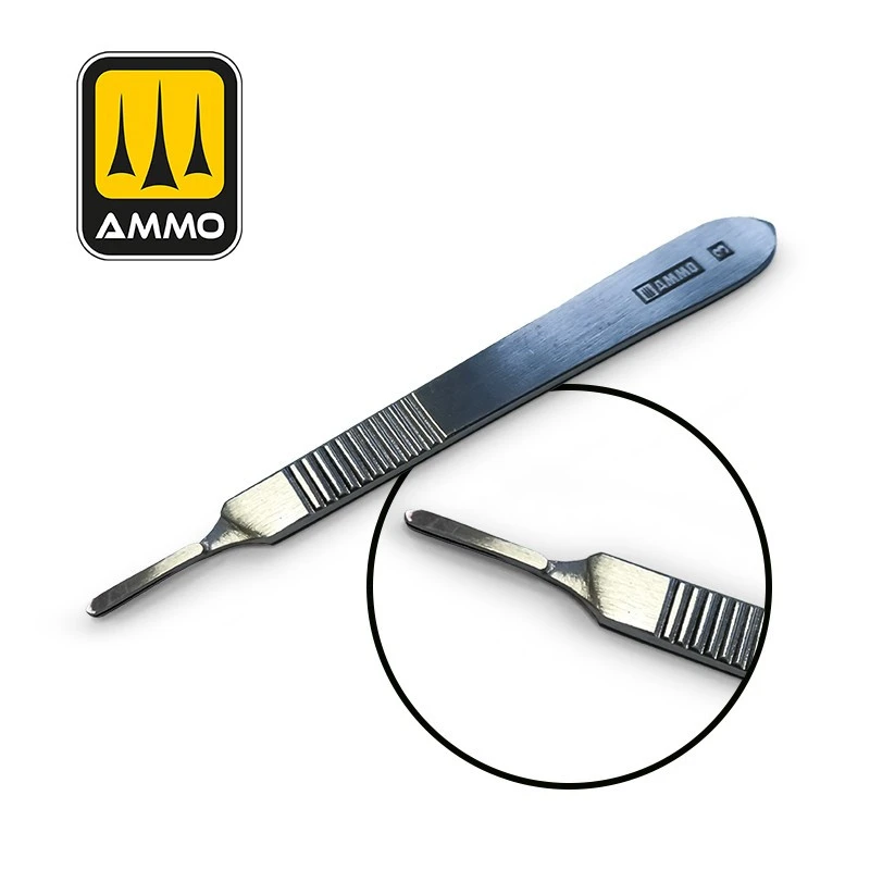 Ammo® Scalpel De Précision Avec Poignée Ergonomique (modèle Petit) 3 Ammo® Scalpel De Précision Avec Poignée Ergonomique (modèle Petit)