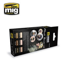 Ammo® Set De Peinture Visage 5 Ammo® Set De Peinture Visage -Modèle Militaire Jouet ammo set de peinture visage mig7168 1