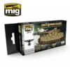 Ammo® Set Peinture Camouflage Chars Allemands 2ème Guerre Mondiale (early / Middle)