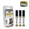 Ammo® Set Peinture Oilbrusher Visage / Peau -Modèle Militaire Jouet ammo set peinture oilbrusher visage peau mig7500