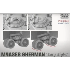 Andy's Hobby® Maquette Militaire Char Sherman M4A3E8 "Easy Eight" 1:16 11 Andy's Hobby® Maquette Militaire Char Sherman M4A3E8 "Easy Eight" 1:16 -Modèle Militaire Jouet andy s hobby maquette militaire char sherman m4a3e8 easy eight 2