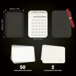 Army Painter® Palette Humide XL Wargamers Edition -Modèle Militaire Jouet army painter palette humide xl wargamers edition tl5057 3