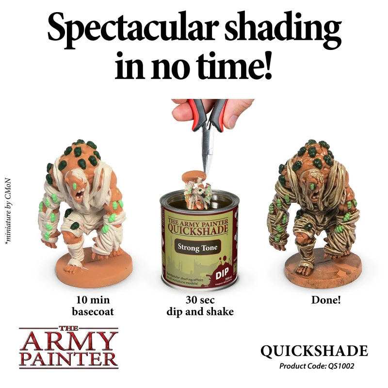 Army Painter Quickshade DIP Strong Tone 4 Army Painter Quickshade DIP Strong Tone – Image 2