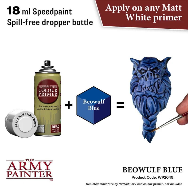 Army Painter® Speed Paint 2.0 Beowulf Blue 4 Army Painter® Speed Paint 2.0 Beowulf Blue – Image 2