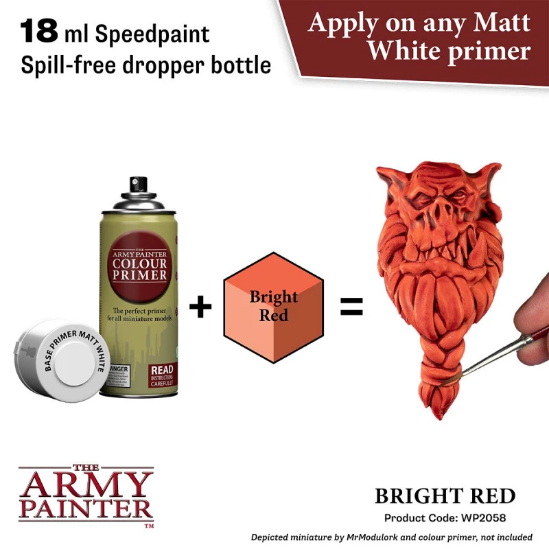 Army Painter® Speed Paint 2.0 Bright Red 4 Army Painter® Speed Paint 2.0 Bright Red – Image 2