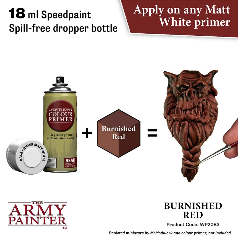 Army Painter® Speed Paint 2.0 Burnished Red 3 Army Painter® Speed Paint 2.0 Burnished Red