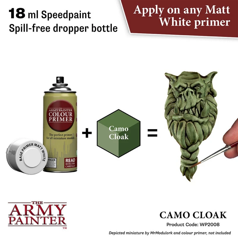 Army Painter® Speed Paint 2.0 Camo Cloak 4 Army Painter® Speed Paint 2.0 Camo Cloak – Image 2