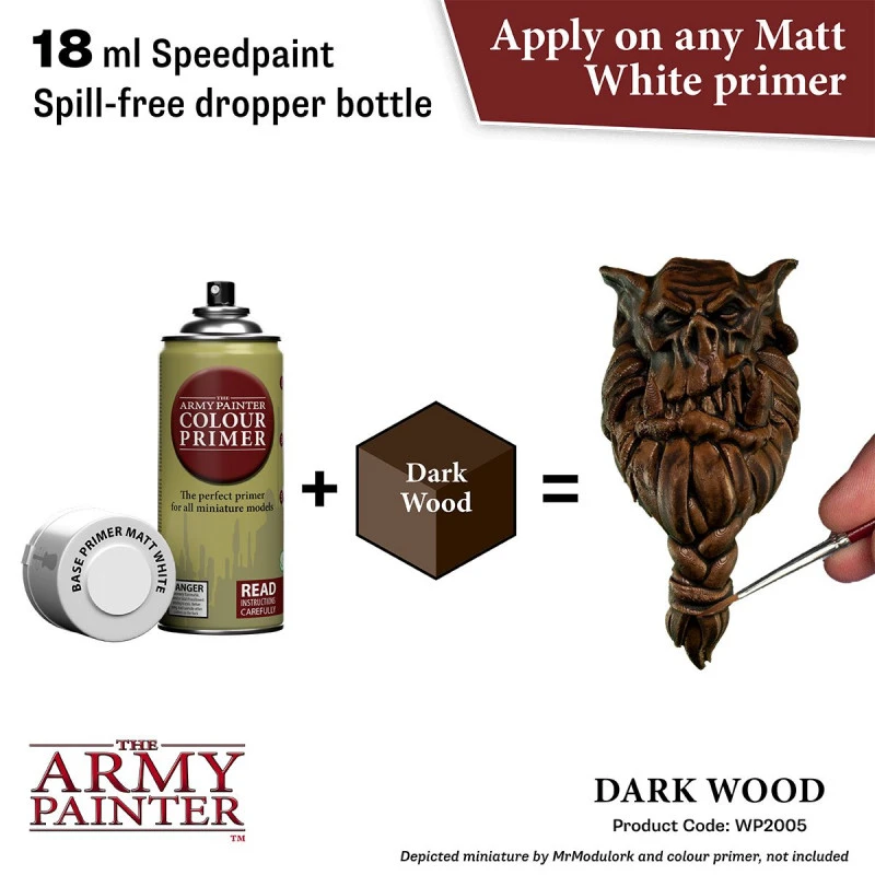 Army Painter® Speed Paint 2.0 Dark Wood 4 Army Painter® Speed Paint 2.0 Dark Wood – Image 2