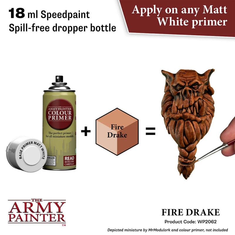 Army Painter® Speed Paint 2.0 Fire Drake 4 Army Painter® Speed Paint 2.0 Fire Drake – Image 2