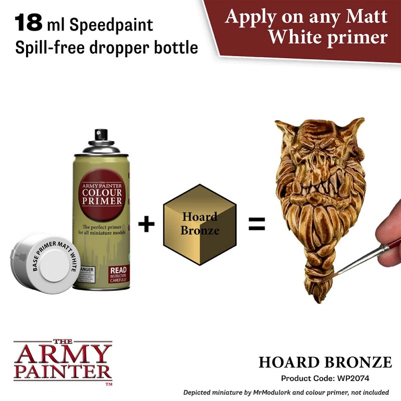 Army Painter® Speed Paint 2.0 Hoard Bronze 4 Army Painter® Speed Paint 2.0 Hoard Bronze – Image 2