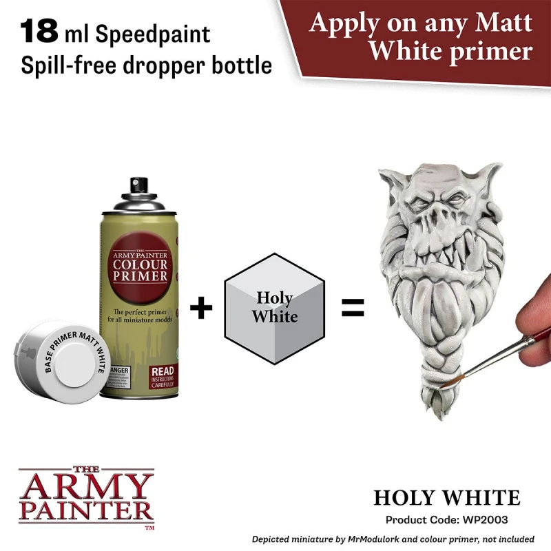 Army Painter® Speed Paint 2.0 Holy White 4 Army Painter® Speed Paint 2.0 Holy White – Image 2