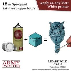 Army Painter® Speed Paint 2.0 Lizardfolk Cyan 5 Army Painter® Speed Paint 2.0 Lizardfolk Cyan -Modèle Militaire Jouet army painter speed paint 20 lizardfolk cyan wp2082 1