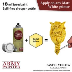 Army Painter® Speed Paint 2.0 Pastel Yellow -Modèle Militaire Jouet army painter speed paint 20 pastel yellow wp2084 1