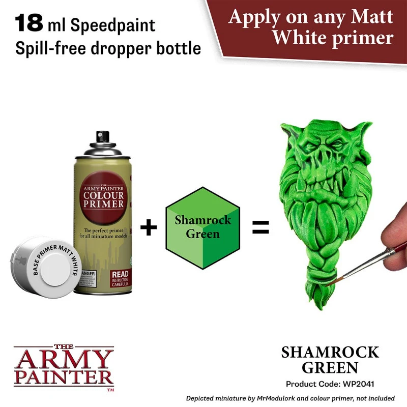 Army Painter® Speed Paint 2.0 Shamrock Green 3 Army Painter® Speed Paint 2.0 Shamrock Green