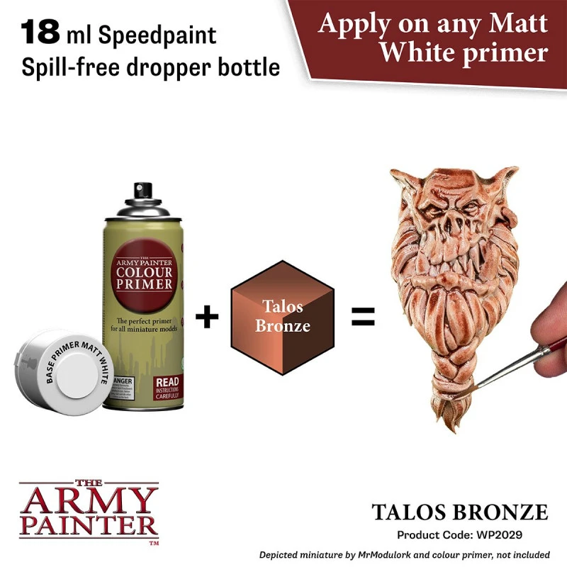 Army Painter® Speed Paint 2.0 Talos Bronze 4 Army Painter® Speed Paint 2.0 Talos Bronze – Image 2