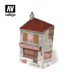 Base De Diorama Vallejo Café Français 1/35