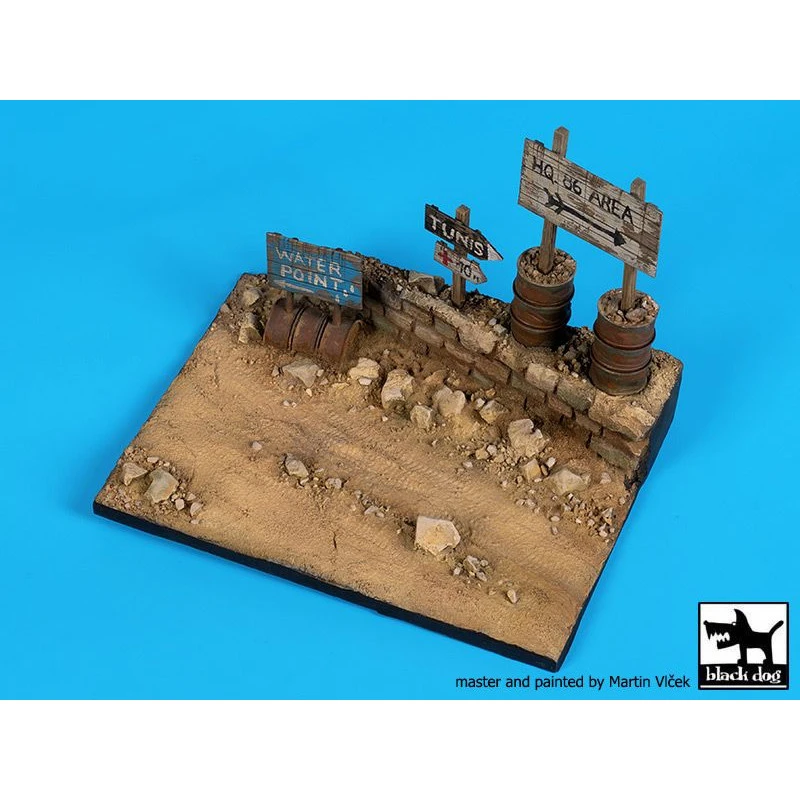 Black Dog® Africa Base (WWII) 135x100 Mm 1:35 5 Black Dog® Africa Base (WWII) 135x100 Mm 1:35 – Image 3