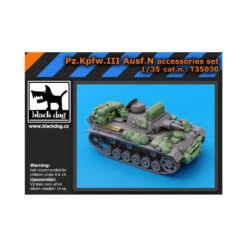 Black Dog - Kit Upgrade Panzer III Ausf.N 1:35
