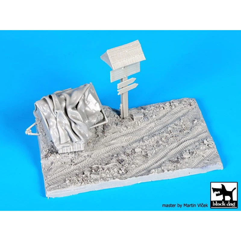 Black Dog® Road With Trailer Base 145x90 Mm 1:35 8 Black Dog® Road With Trailer Base 145x90 Mm 1:35 – Image 6