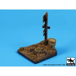 Black Dog® Vignette Road Signs Base (WWII) 65x60 Mm 1:35 -Modèle Militaire Jouet black dog vignette road signs base wwii 65x60 mm d35042 4