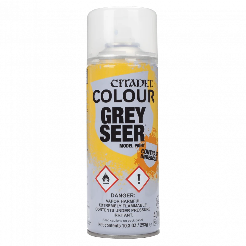 Bombe De Peinture Citadel Grey Seer 3 Bombe De Peinture Citadel Grey Seer