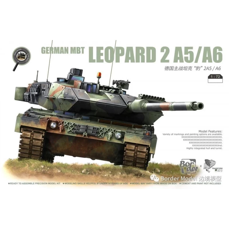 Border Maquette Leopard 2 A5/A6 1:72 3 Border Maquette Leopard 2 A5/A6 1:72