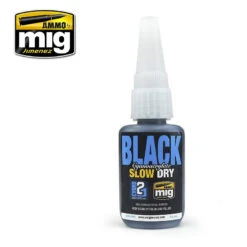 Colle Noire Cyanoacrylate 21g Ammo Mig (Colle21)