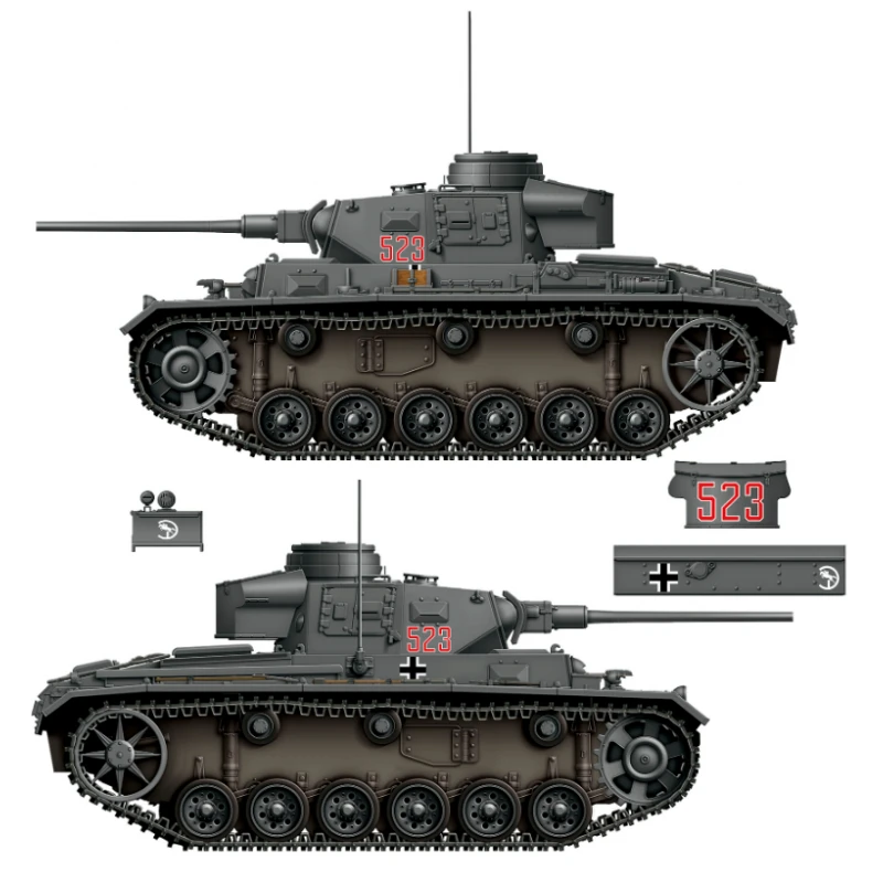 Das Werk® Maquette Militaire Char Panzer IV Ausf.J (3 En 1) 1:16 9 Das Werk® Maquette Militaire Char Panzer IV Ausf.J (3 En 1) 1:16 – Image 7