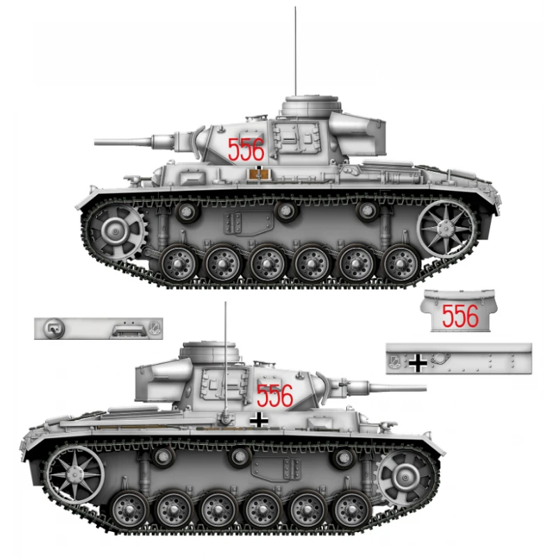 Das Werk® Maquette Militaire Char Panzer IV Ausf.J (3 En 1) 1:16 10 Das Werk® Maquette Militaire Char Panzer IV Ausf.J (3 En 1) 1:16 – Image 8