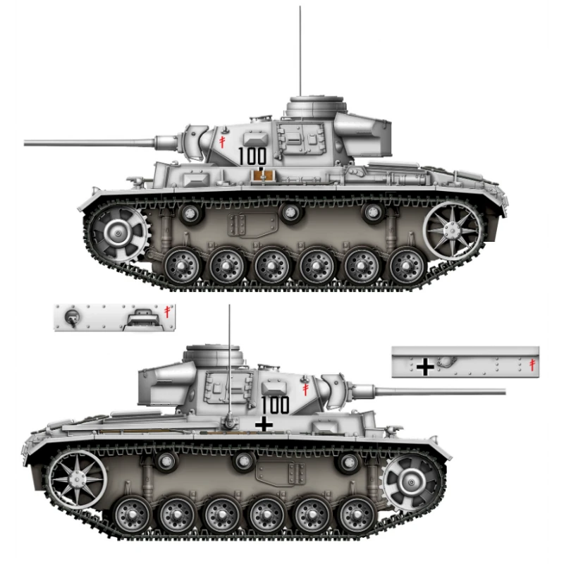 Das Werk® Maquette Militaire Char Panzer IV Ausf.J (3 En 1) 1:16 11 Das Werk® Maquette Militaire Char Panzer IV Ausf.J (3 En 1) 1:16 – Image 9