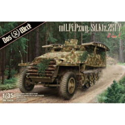 Das Werk® Maquette Véhicule Blindé Mtl.Pi.Pzwg. Sd.Kfz.251/7 1:35